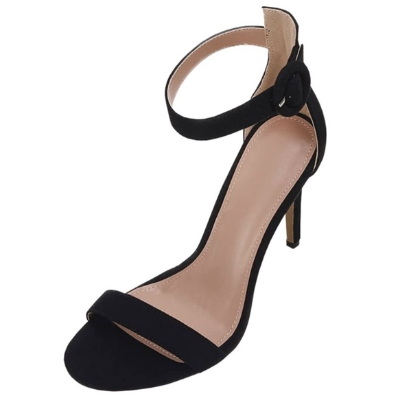 Vetaste Open  Toe Ankle Strap Heels - Picture 3 of 3